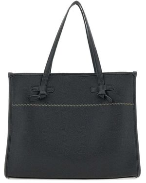 MARCELLA CLUB Knotted Tote Bag - Black
