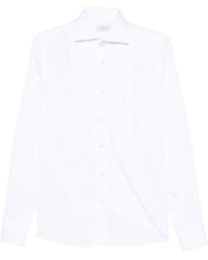 Tagliatore Long-Sleeve Shirt - White