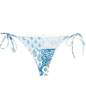MC2 Saint Barth Marielle Bikini Bottom - Blue