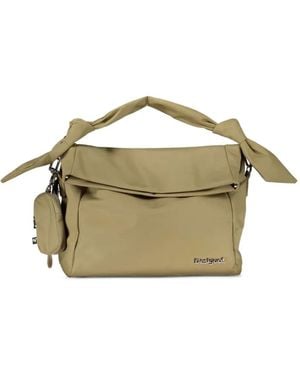 Desigual Knotted-Handle Shoulder Bag - Green