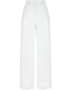 Panicale Wide-Leg Pants - White