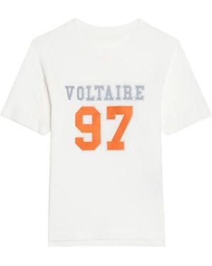 Zadig & Voltaire Boo Strass T-Shirt - White