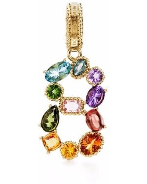 Dolce & Gabbana ナンバー8 ペンダント 18kイエローゴールド - メタリック