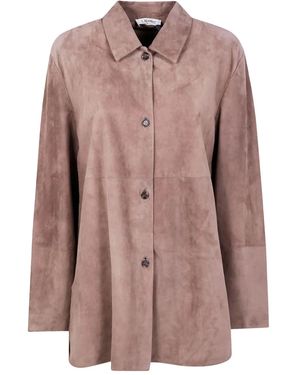 Max Mara スエード シャツ - ピンク