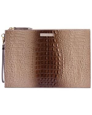 Saiid Kobeisy Tutto Clutch Bag - Brown