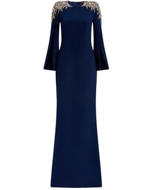 Jenny Packham Adeline Maxi Dress - Blue