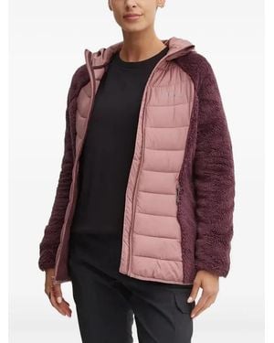 Columbia Quilted Fleece Jacket - Pink
