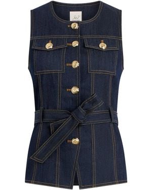 Cinq À Sept Denim Reene Vest - Blue