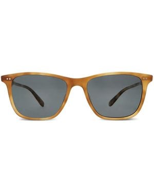 Garrett Leight Square-Frame Sunglasses - Blue