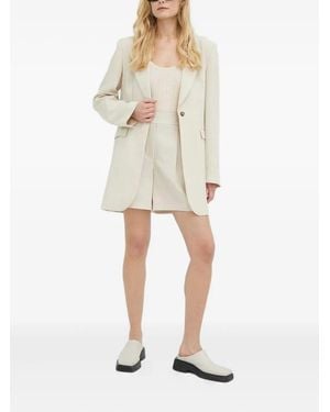 Herskind Pleated Tailored Shorts - Natural