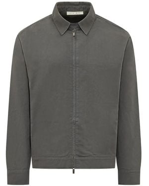 Fear Of God Cotton Twill Work Jacket - Grey