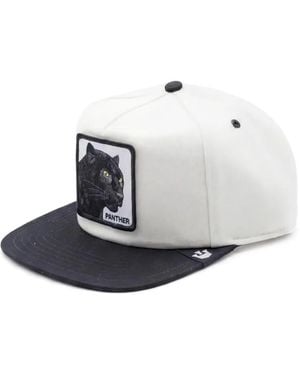 Goorin Bros Panther-Print Baseball Cap - White