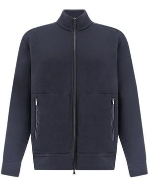 Paul & Shark Zip-Up Sweatshirt - Blue