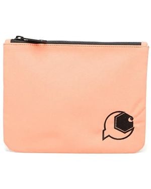 Carhartt Portafoglio Con Ricamo - Neutro