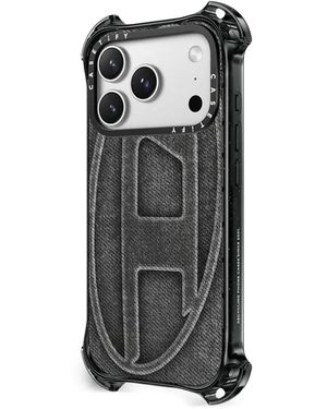 DIESEL X Casetify Oval D Iphone 17 Case in Black | Lyst