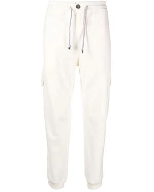 Brunello Cucinelli カーゴ スウェットパンツ - ホワイト