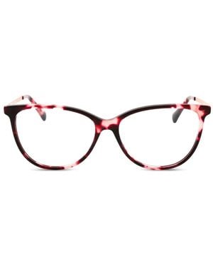 Kenneth Cole Lunettes De Soleil À Monture Ovale - Red