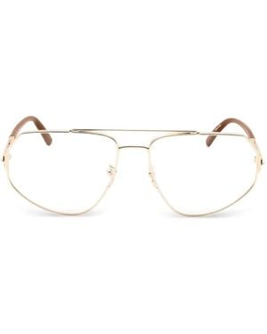 MCM Lunettes De Vue À Monture Pilote - Natural