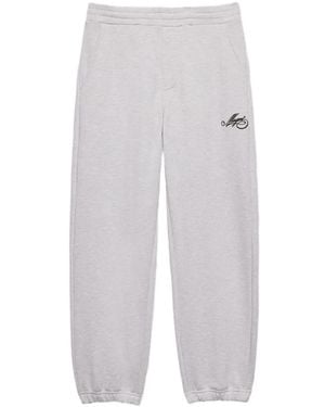 MSGM Jogginghose Mit Logo - Weiß