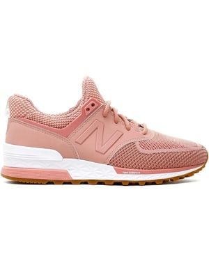 New Balance 574 "Dusted Peach" Sneakers - Pink