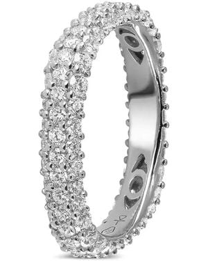 FULLORD 18Kt Weißgoldring Mit Diamanten