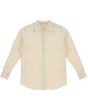 AURALEE Wool Shirt - White