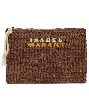 Isabel Marant Praia Clutch - Braun