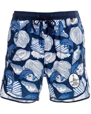 Agua Bendita Liam Swim Shorts - Blue