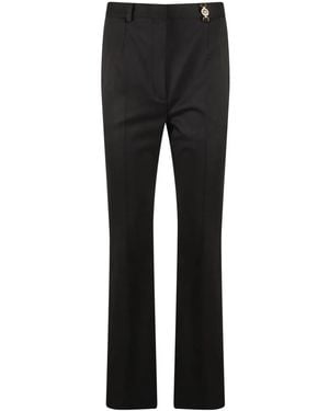 Versace Trousers Wv Ea - Black