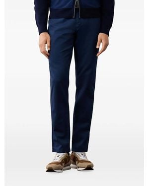 Hackett Pantalon À Coupe Droite - Blue