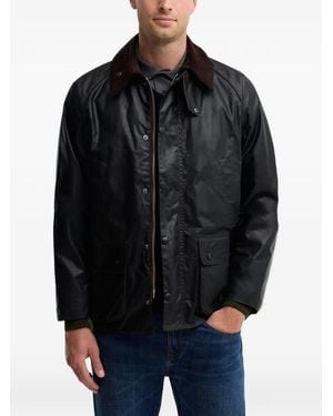 Barbour Bedale Waxed Jacket - Black