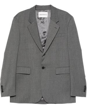 Amaranto Einreihiges Sakko - Grau