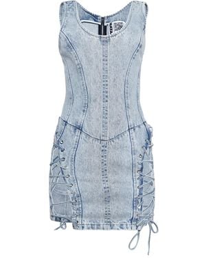 Natasha Zinko Denim Mini Dress - Blue