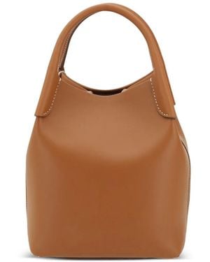 Loro Piana Bolso Bombonera Bale Pequeño - Marrón