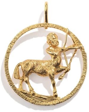 RENATO CIPULLO Colgante Sagittarius En Oro Amarillo De 18 Ct - Metálico