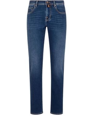 Jacob Cohen Pocket-Scarf Jeans - Blue