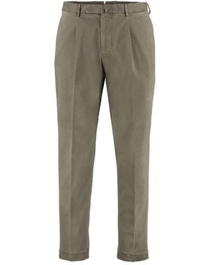 THE (Alphabet) Pleated-Detail Pants - Grey