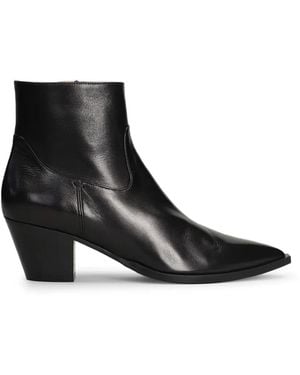 Mara Bini Stiefel Mit Spitzer Kappe - Schwarz