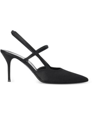 STAUD Sebastian Slingback Pumps - White