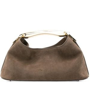 Elleme Mini Boomerang Tote Bag - Brown