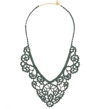 Undercover Collar de ganchillo - Metálico