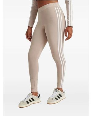 adidas 3-Stripes Leggings - Natural