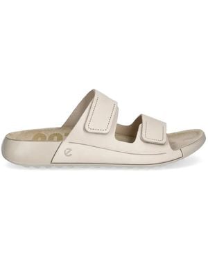 Ecco Cozmo Sandals - White