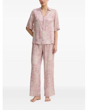 Chantelle Charlie Floral-Print Pyjamas Bottoms - Pink