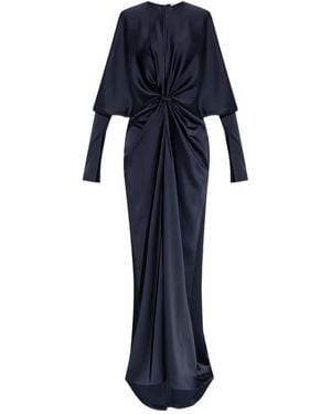 Stella McCartney Twist-Detail Dress - Blue