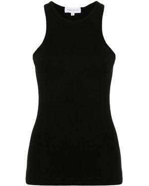 Ioana Ciolacu リブ タンクトップ - ブラック