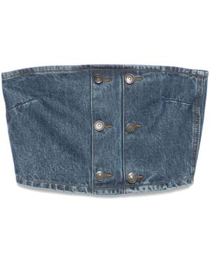 ROTATE BIRGER CHRISTENSEN Jumper With Belt - Blue