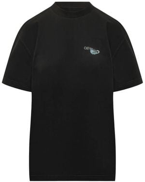 Off-White c/o Virgil Abloh Graphic T-Shirt - Black
