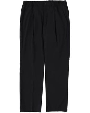 Herno Pocket Pleated Trousers - Black