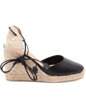 Castañer Carina/8/280 Heeled Espadrilles - Natural